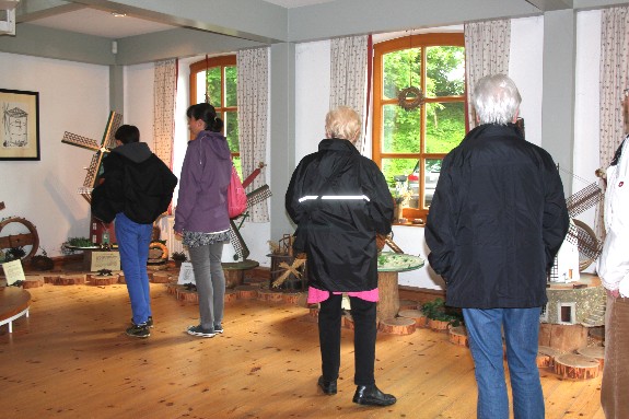 Besucher am Mhlentag 2013