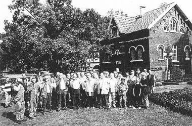 Gruppenbild mit 40 Leuten vom Hegering Hnxe