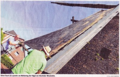 Mühlentag an der Windmühle (Ibach und Giezek)
