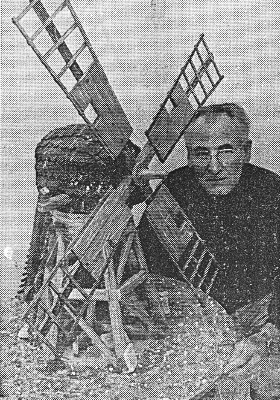 Rudi Bremm mit der Schwedenmhle