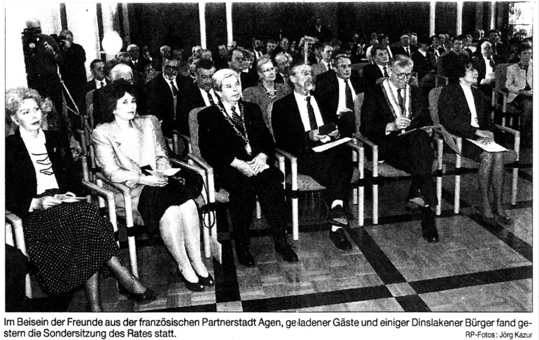 außerordentliche Ratssitzung