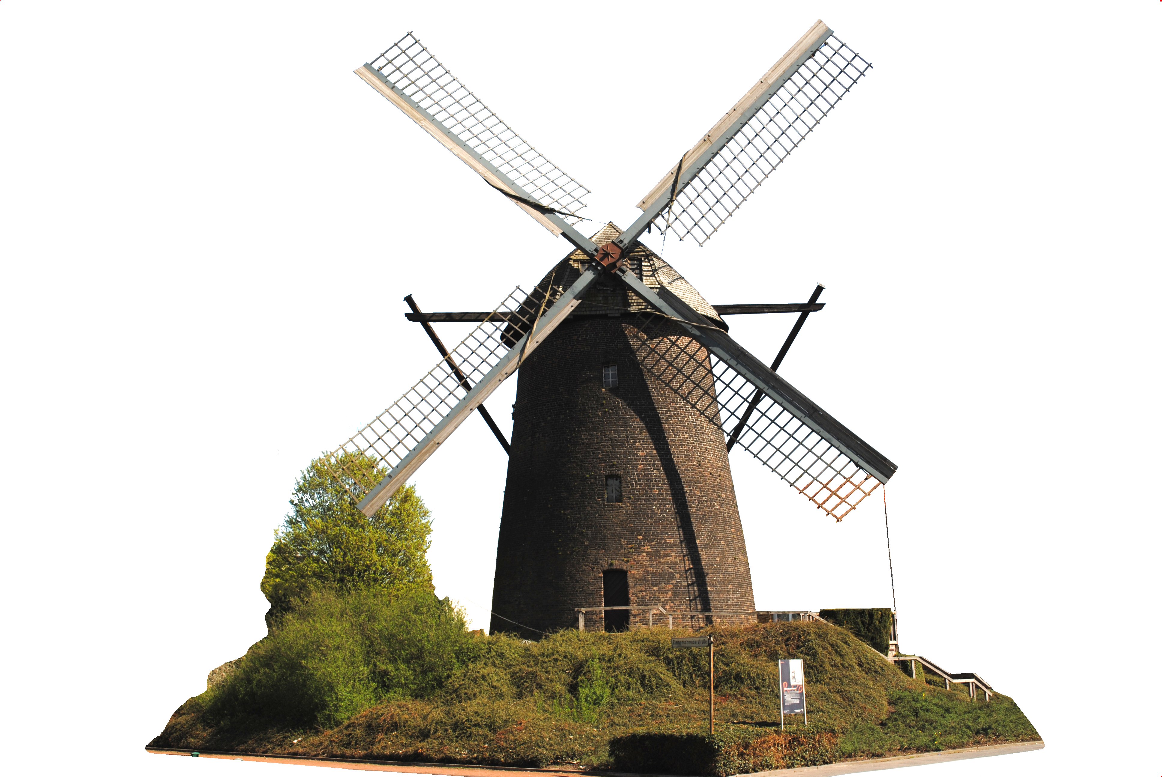 Windm�hle freigestellt