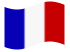 Flagge Frankreich animiert
