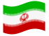 Flagge Iran animiert