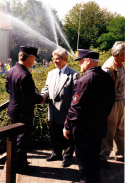 Dank an die Hiesfelder Feuerwehr