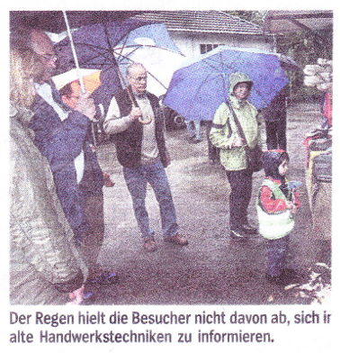 ein Tag mit vielen „Schirmherren„