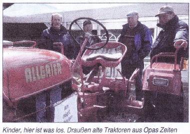 Traktoren aus Opas Zeiten