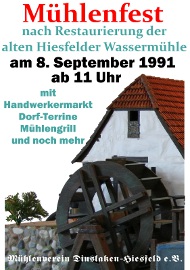 Plakat zum Mhlenfest Wiedererffnung (Link)