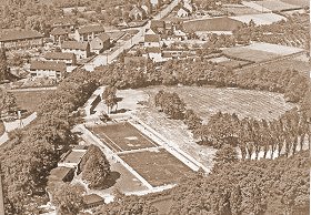 Luftbild Freibad Hiesfeld