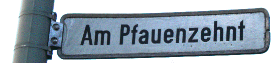 Straßenschild