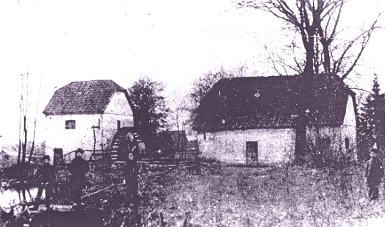 Wassermhle Photo von 1880